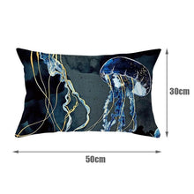 Charger l'image dans la galerie, Housse de coussin 30x50 cm - Couple de méduses