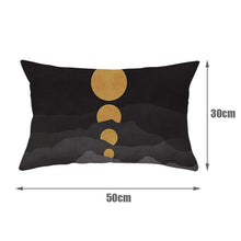 Charger l'image dans la galerie, Housse de coussin 30x50 cm - Cycle lunaire