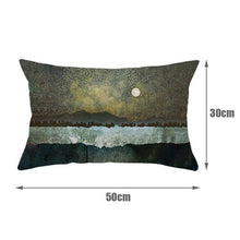 Charger l'image dans la galerie, Housse de coussin 30x50 cm - Lac de nuit
