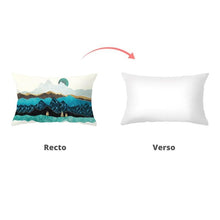 Charger l'image dans la galerie, Housse de coussin 30x50 cm - Matins enneigés