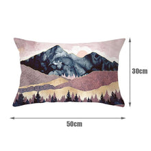 Charger l'image dans la galerie, Housse de coussin 30x50 cm - Montagne d'automne