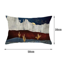 Charger l'image dans la galerie, Housse de coussin 30x50 cm - Nuit au Nevada
