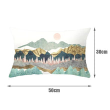 Charger l'image dans la galerie, Housse de coussin 30x50 cm - Paysage montagneux
