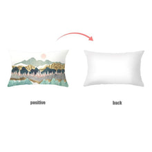 Charger l'image dans la galerie, Housse de coussin 30x50 cm - Paysage montagneux