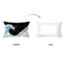 Charger l'image dans la galerie, Housse de coussin 30x50 cm - Tsunami