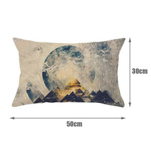 Charger l'image dans la galerie, Housse de coussin 30x50 cm - Cité des Pyramides