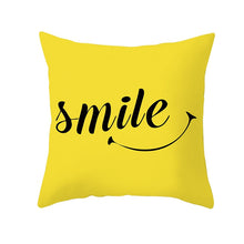 Charger l'image dans la galerie, Housse de coussin 45x45 cm - Smile
