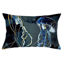 Charger l'image dans la galerie, Housse de coussin 30x50 cm - Couple de méduses