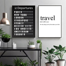 Charger l'image dans la galerie, Tableau 1 Pièce - Departures Dashboard