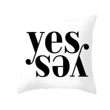 Charger l'image dans la galerie, Housse de coussin 45x45 cm - Yes Yes