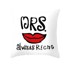 Charger l'image dans la galerie, Housse de coussin 45x45 cm - Mrs Always Right