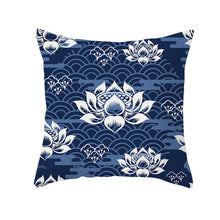 Charger l'image dans la galerie, Housse de coussin 45x45 cm - Nénuphars