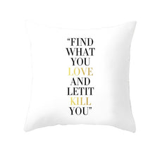Charger l'image dans la galerie, Housse de coussin 45x45 cm - Find What You Love