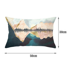 Charger l&#39;image dans la galerie, Housse de coussin 30x50 cm - Lac Paisible
