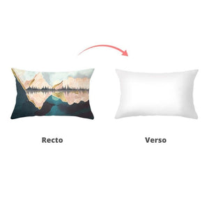Housse de coussin 30x50 cm - Lac Paisible