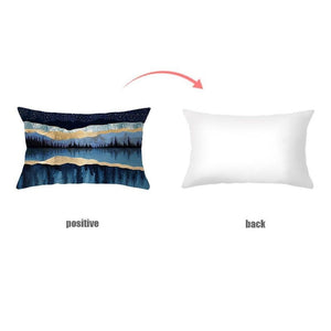 Housse de coussin 30x50 cm - Reflet Nocturne