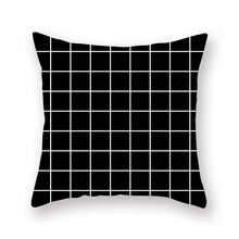 Charger l'image dans la galerie, Housse de coussin 45x45 cm - Quadrillage
