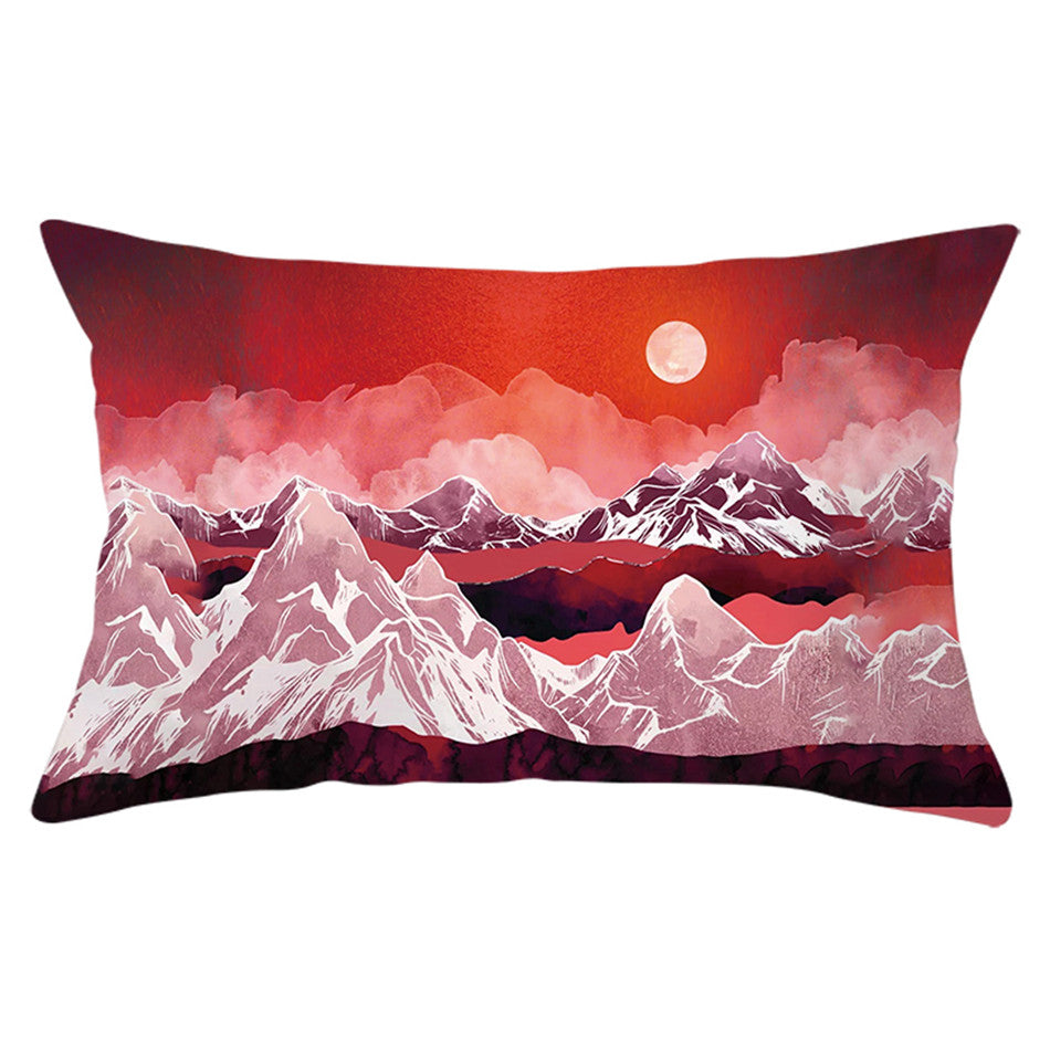 Housse de coussin 30x50 cm - Ciel Rouge