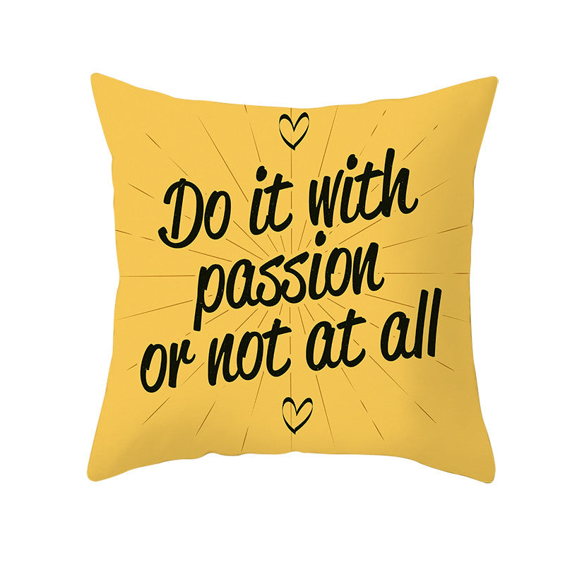 Housse de coussin 45x45 cm - Do It With Passion
