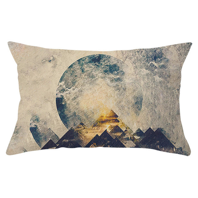 Housse de coussin 30x50 cm - Cité des Pyramides
