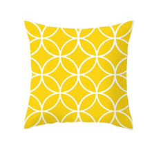 Charger l'image dans la galerie, Housse de coussin 45x45 cm - Rosace jaune
