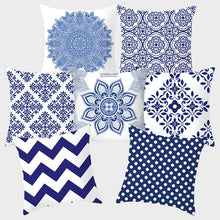 Charger l&#39;image dans la galerie, Housse de coussin 45x45 cm - Labyrinthe

