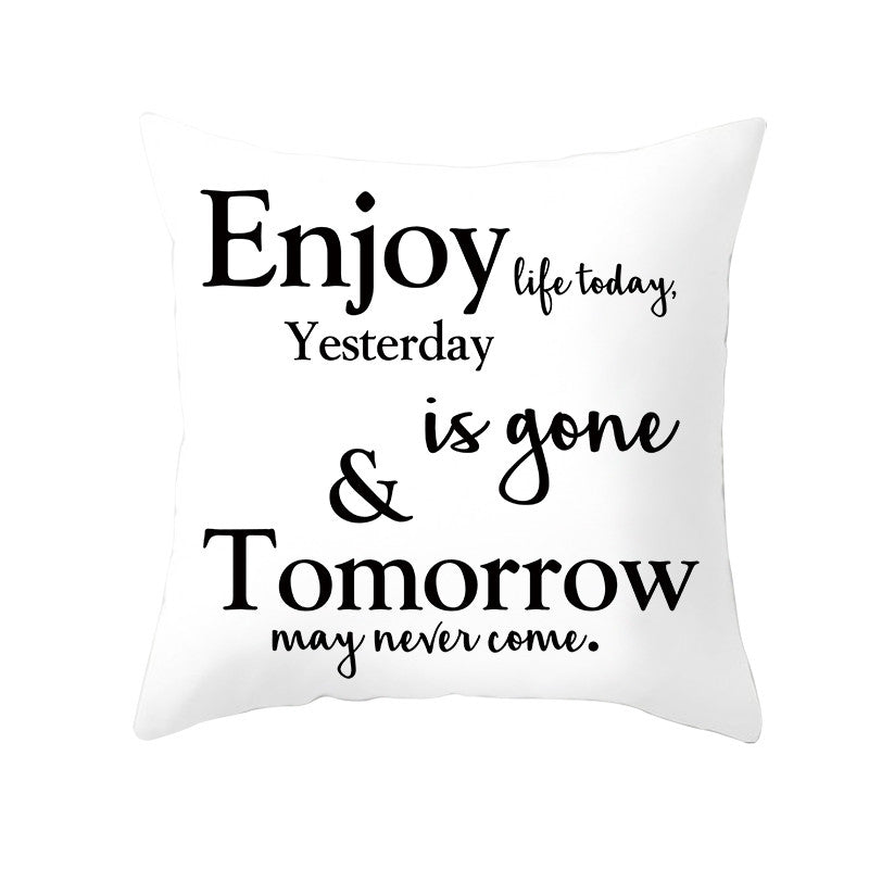 Housse de coussin 45x45 cm - Enjoy Life Today