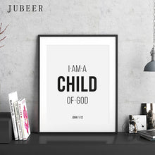 Charger l&#39;image dans la galerie, Tableaux 4 Pièces - Citations Bibliques
